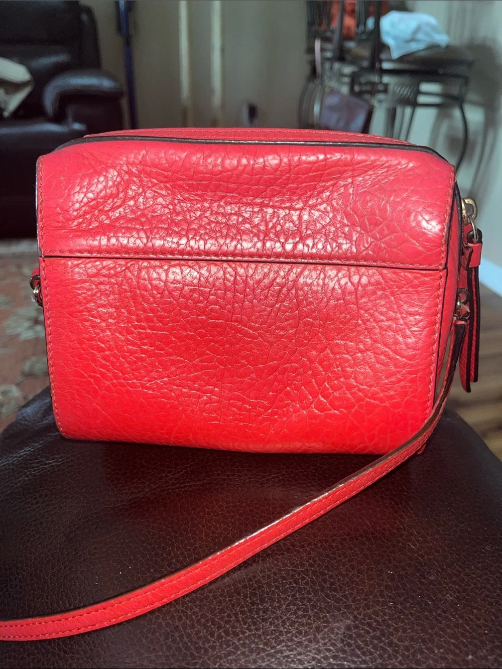 Kate Spade Perry Lane Loo Loo Perforated Leather Crossbody